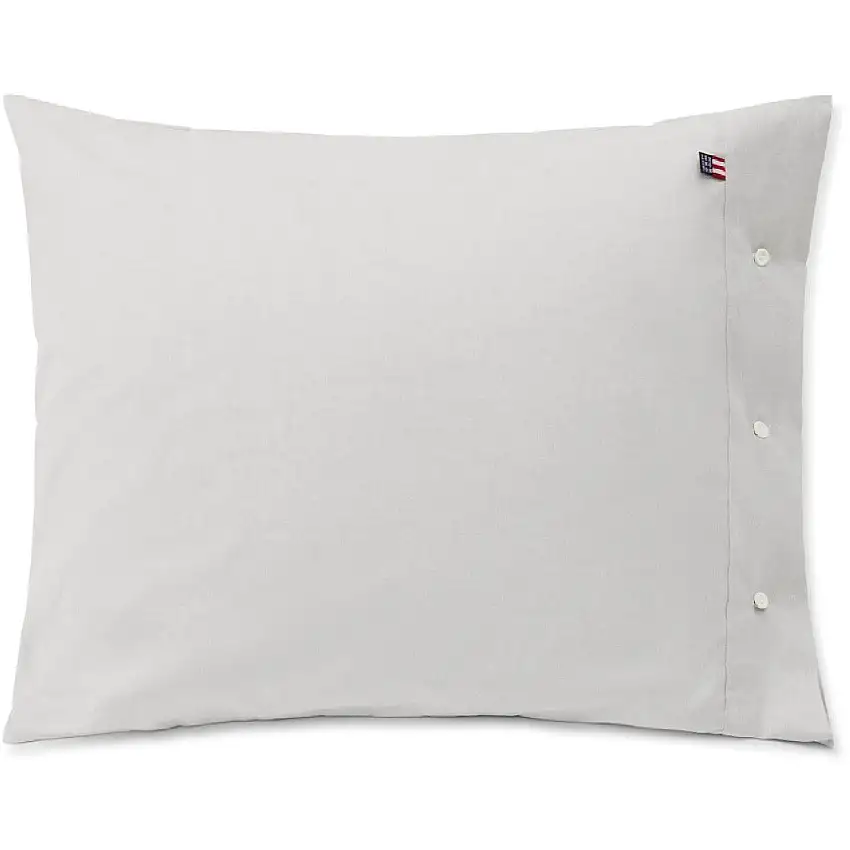 American Pin Point Kopfkissenbezug aus Oxford-Cotton