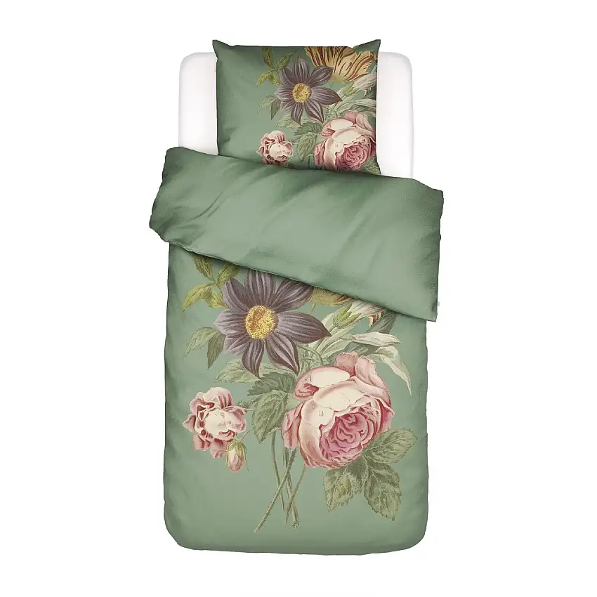 Madia Bettwäsche-Set aus Baumwoll-Satin