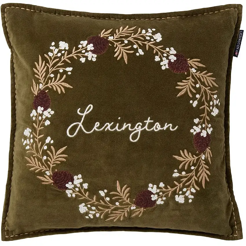 House Organic Cotton Velvet Kissenhülle