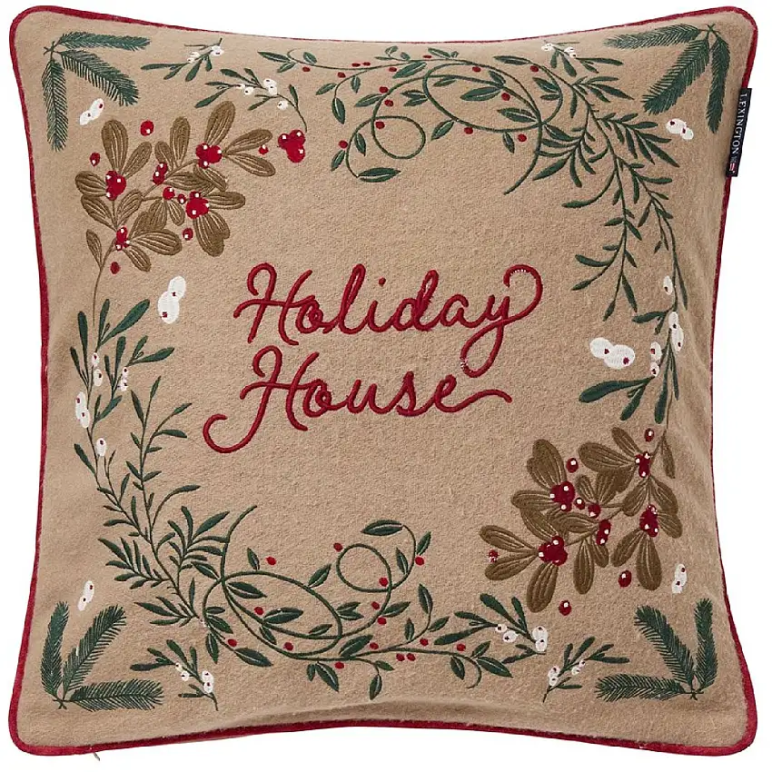 Holiday House Wool Mix Kissenhülle