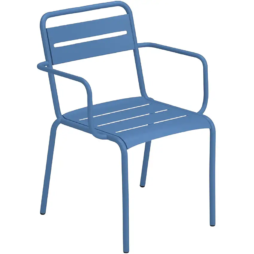 STAR Armlehnstuhl aus Aluminium