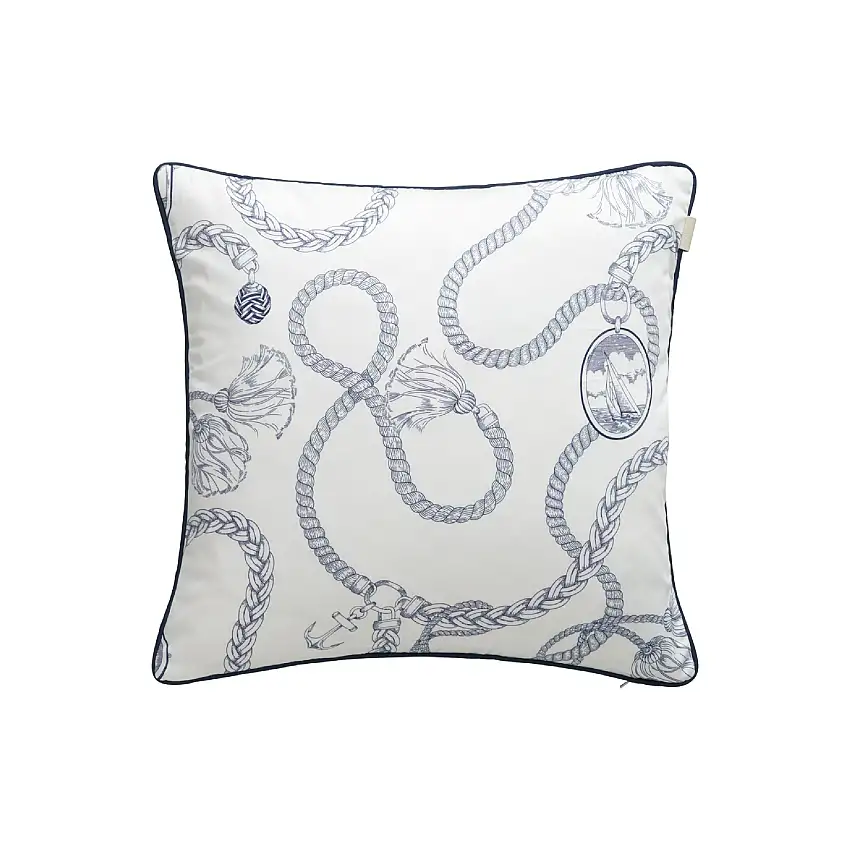 Housse de coussin SATEEN IMPRIMÉ VOILE
