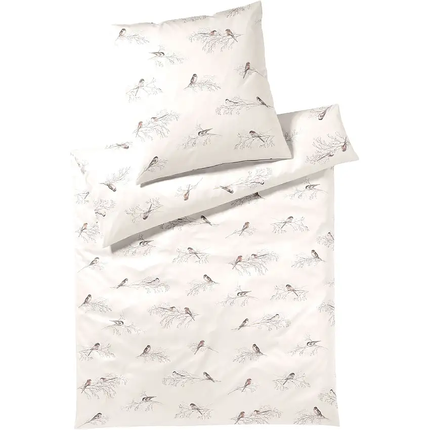 Spätzchen Kopfkissenbezug aus Seiden-Satin