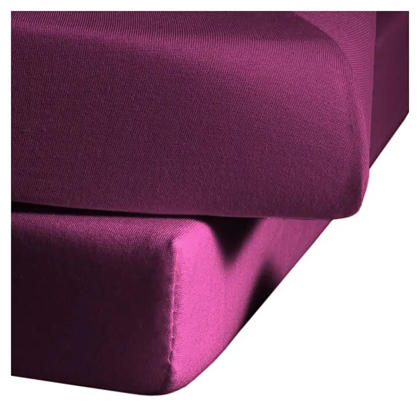 Comfort Spannbettlaken aus Baumwoll-Jersey