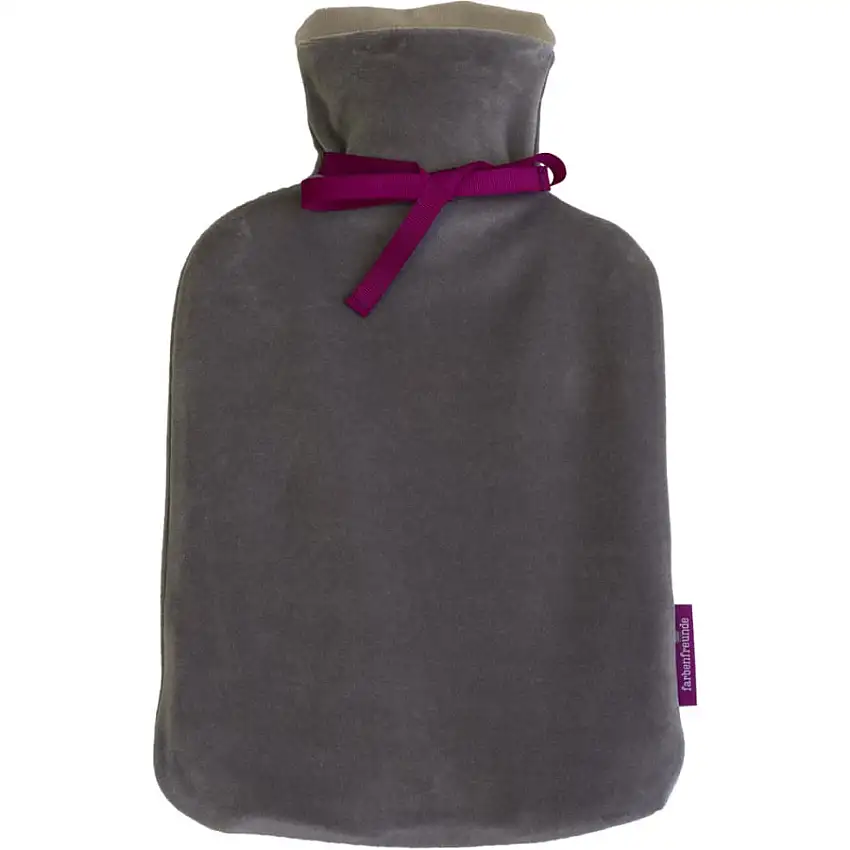Wärmflasche aus Nicky-Stoff