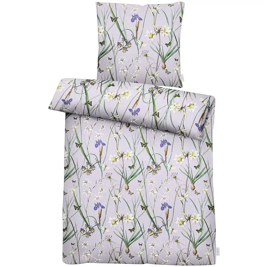 Décorez votre nuit Parure de lit Milly en satin biologique