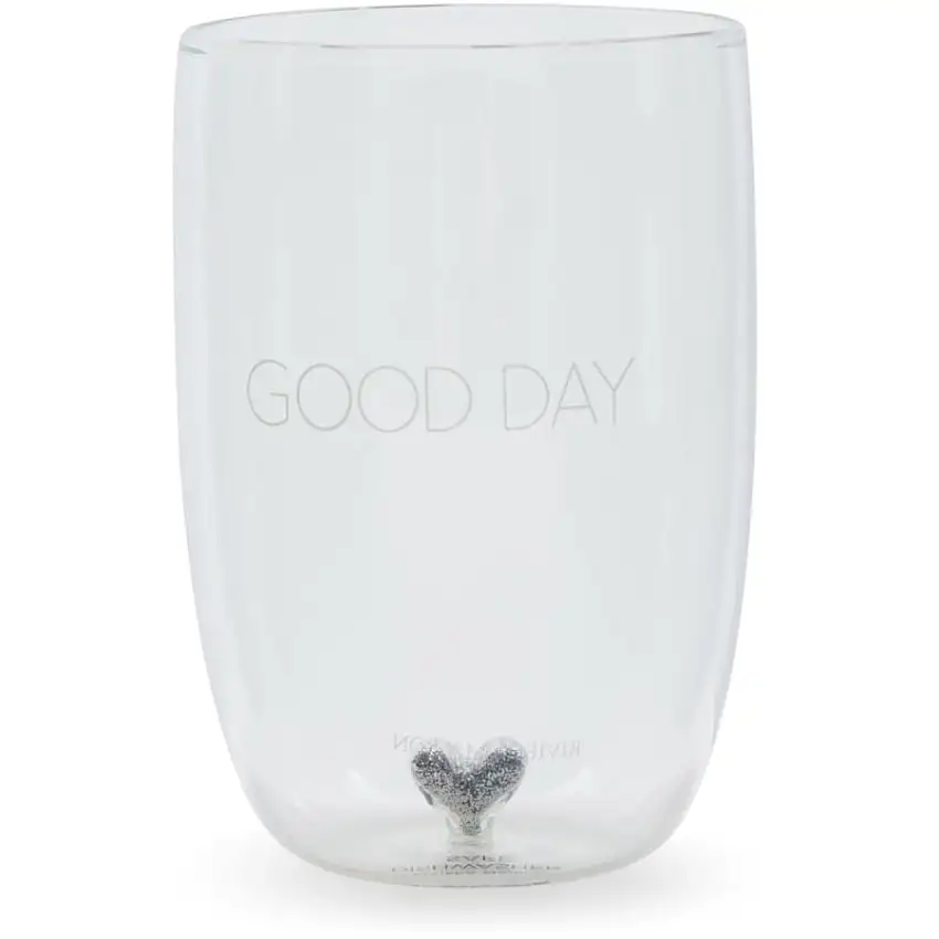 Riviera Maison Good Day Trinkglas L