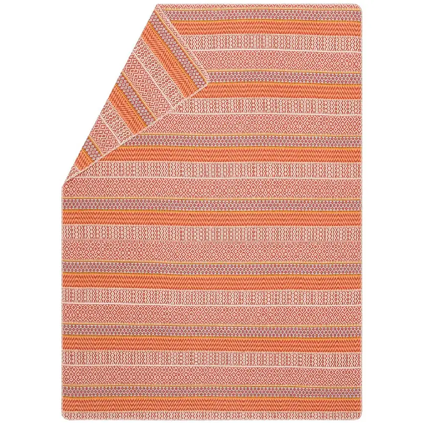 Couverture en flanelle à rayures africaines SILVRETTA de