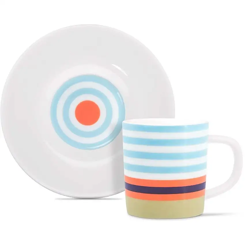 Positano Espressotasse mit Unterteller