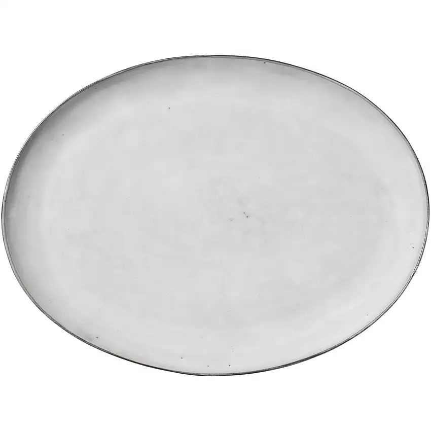 Assiettes à charbon ovales Nordic