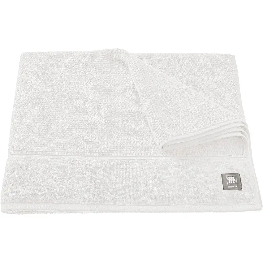 Échantillon de serviette de bain solide en anneau