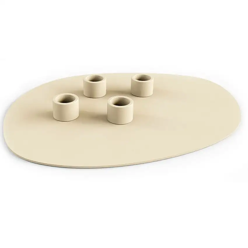 Bougeoirs NOA L - lot de 3