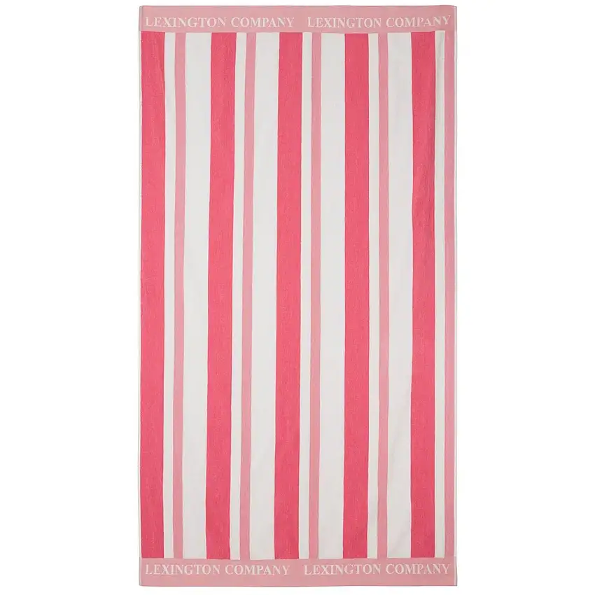 Serviette de plage rayée