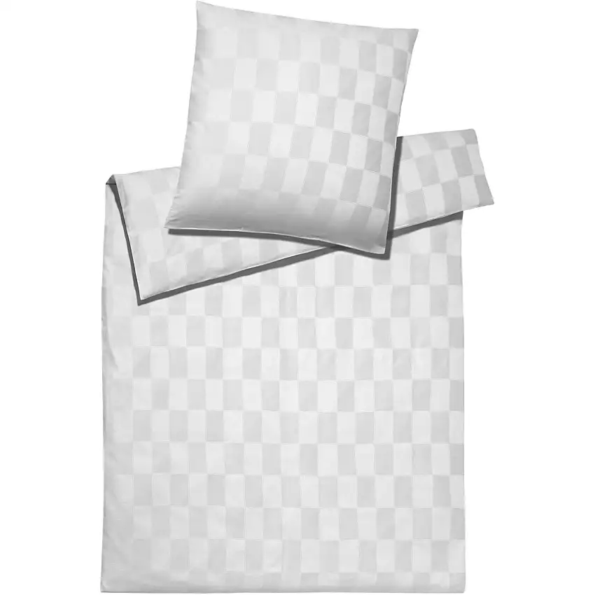 élégante taie d'oreiller Courage en satin Mako