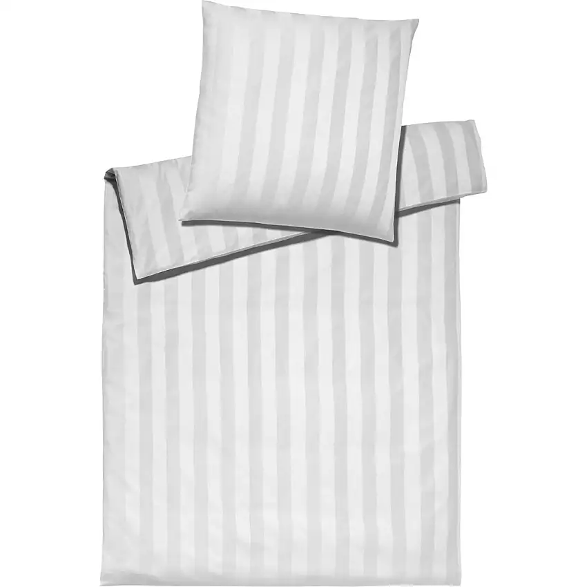 Élégante taie d'oreiller Noblesse en satin Mako