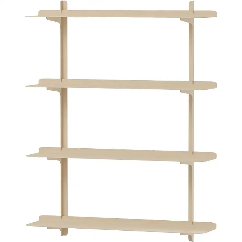 Étagère murale Linara avec quatre étagères