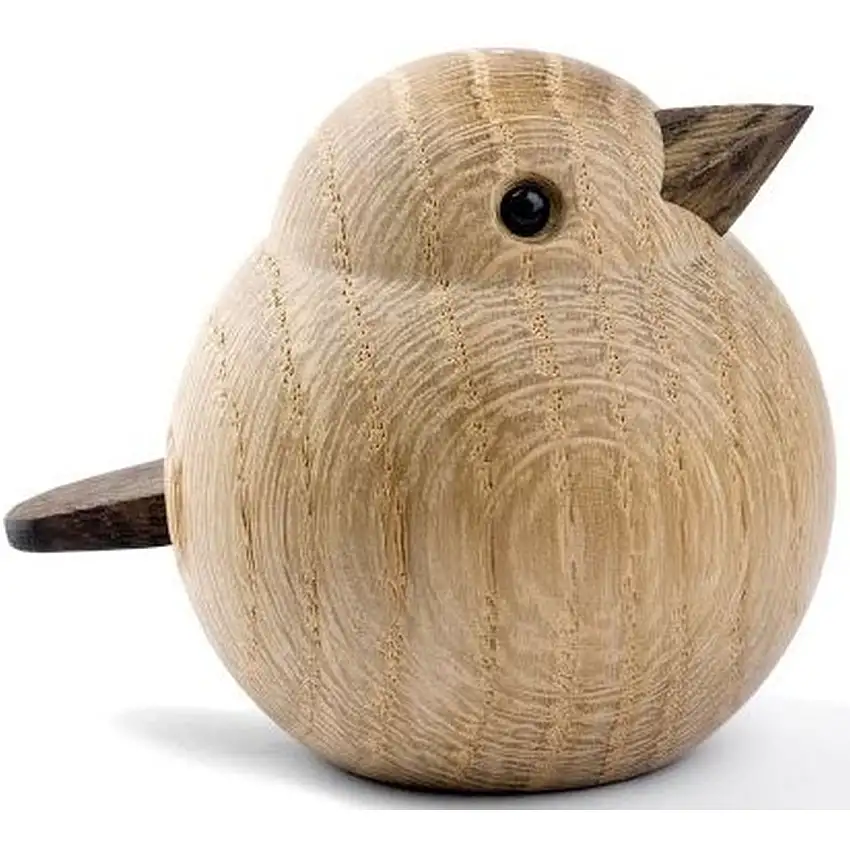 BABY SPARROW figurine décorative en bois