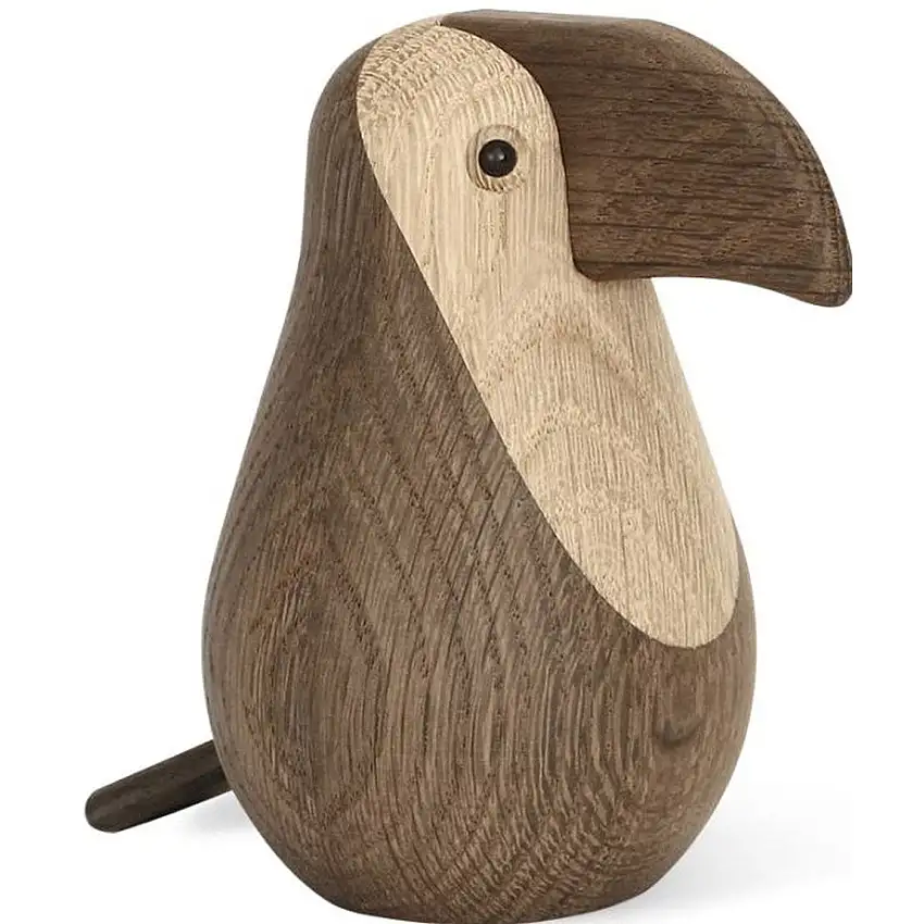 TOUCAN figurine décorative en bois