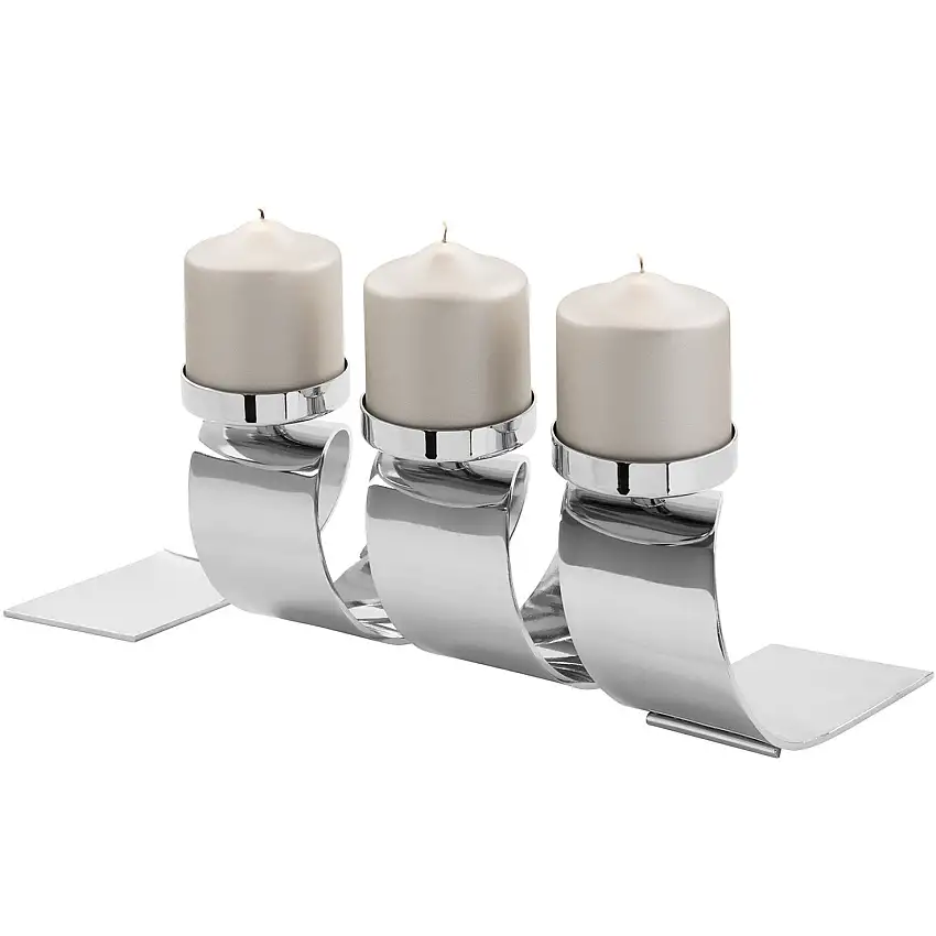 Bougeoir TWISTER à 3 lumières