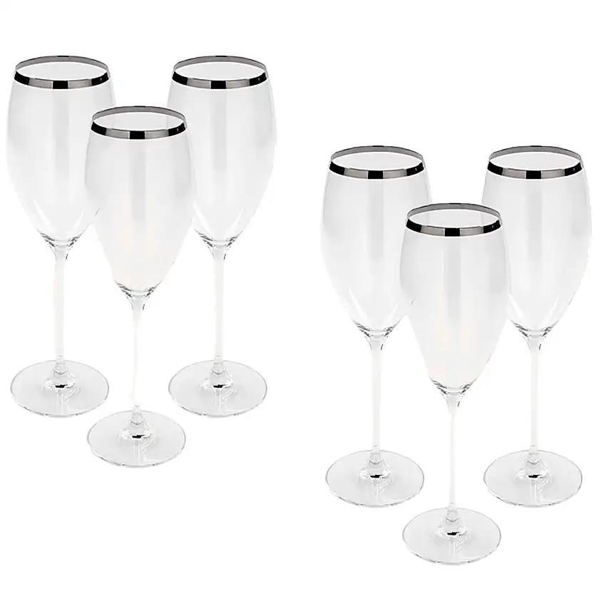 PLATINUM 2 verre à vin lot de 6