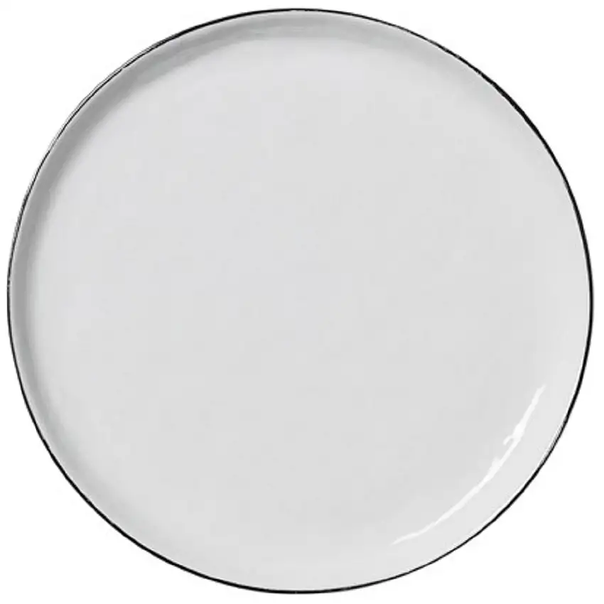 Assiette à dessert en sel