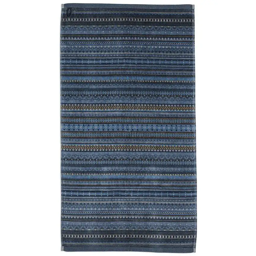 Serviette à imprimé géométrique