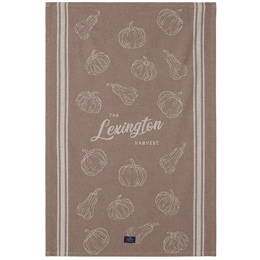 Torchon en coton biologique jacquard