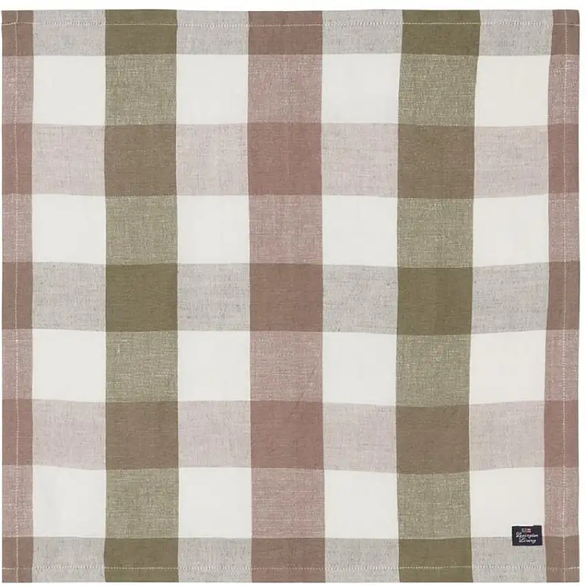 Checked Serviette