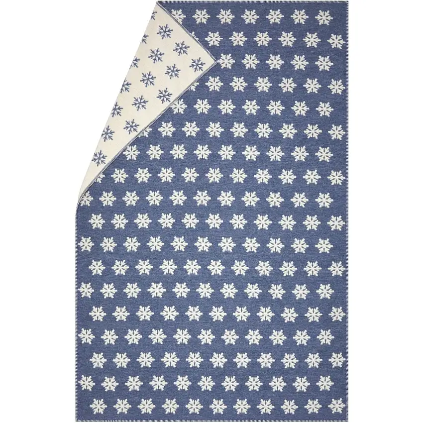 CARLA plaid flocon de neige