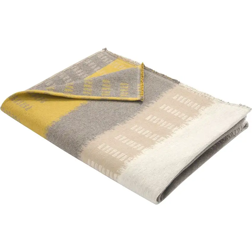 LUCA SILVRETTA couverture en flanelle motif bohème