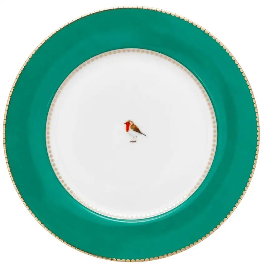 Assiette à petit-déjeuner Love Birds