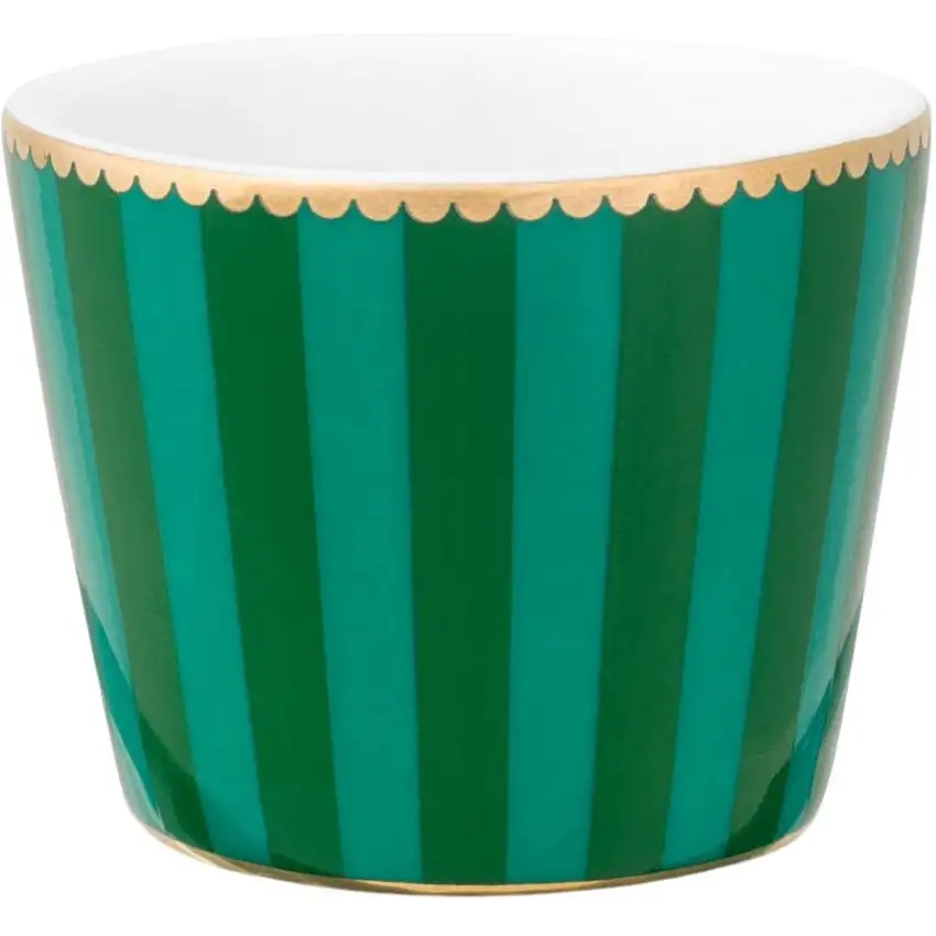 Coquetier Love Birds Rayures