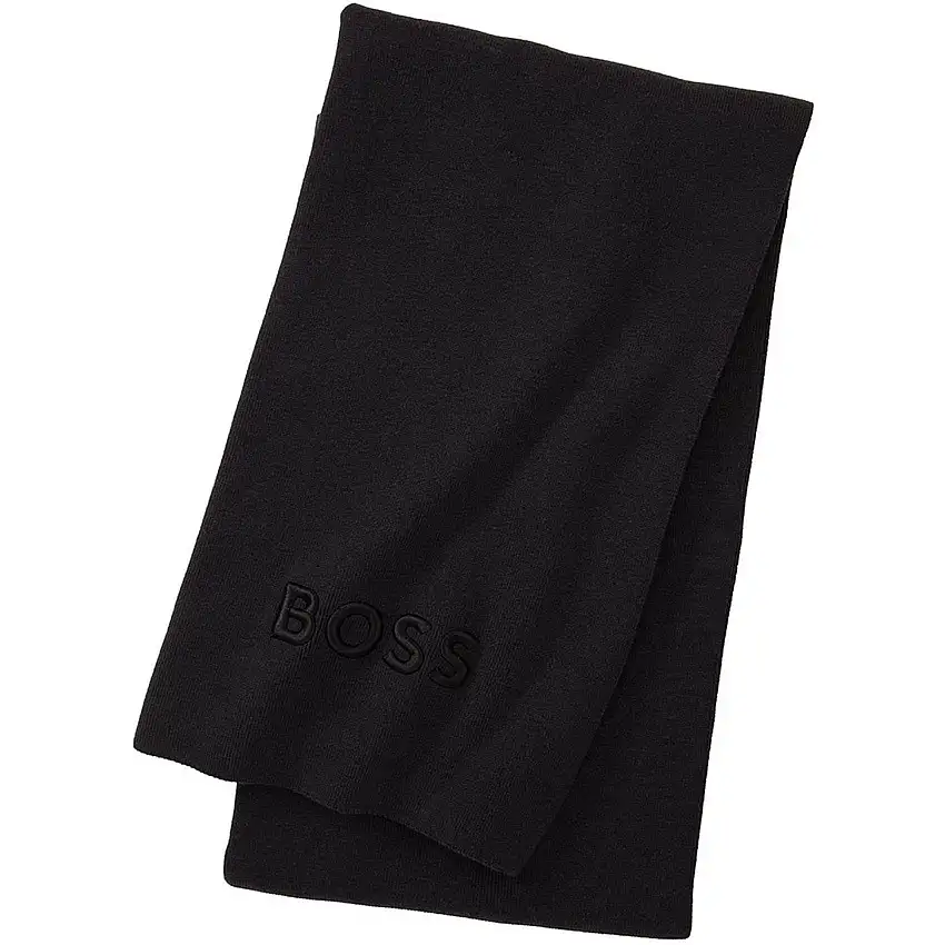 Plaid à logo audacieux BOSS