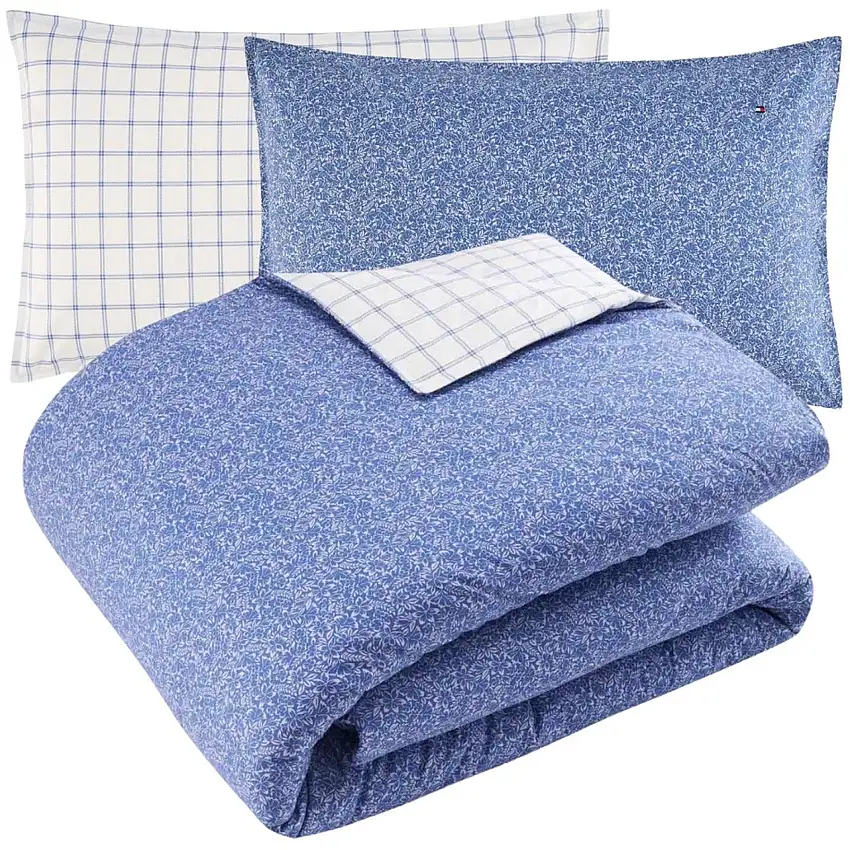 BLOSSOM CHECK parure de lit