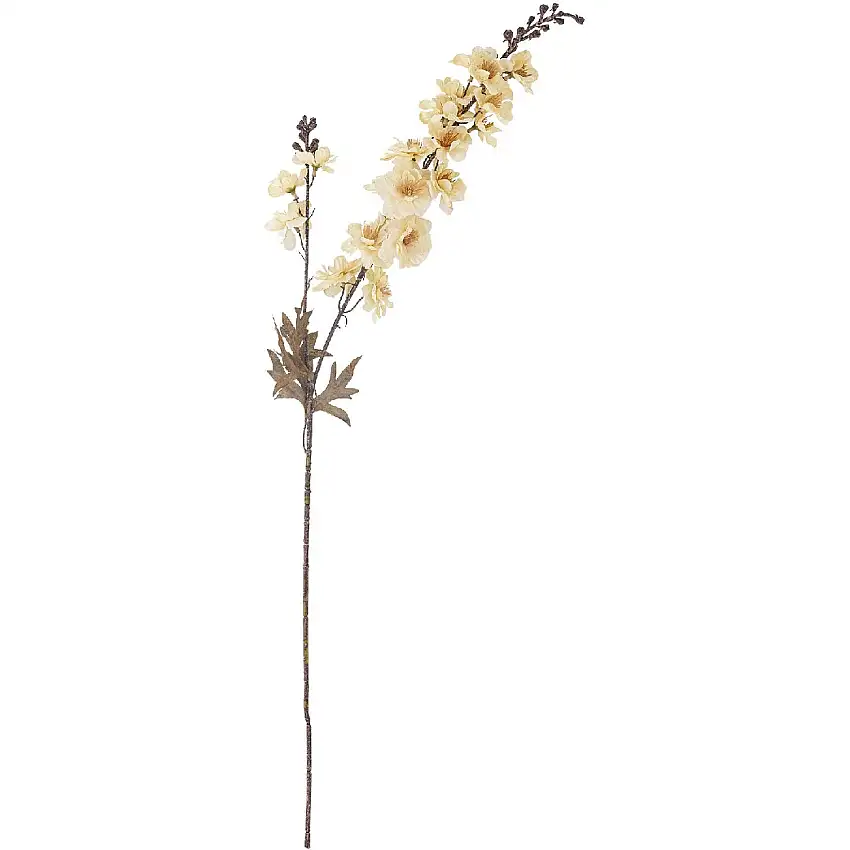 Fleur artificielle tige de pied d'alouette