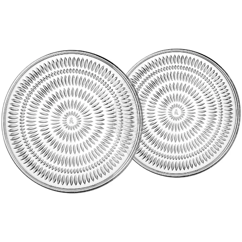 Lot de 2 assiettes à déjeuner ethniques