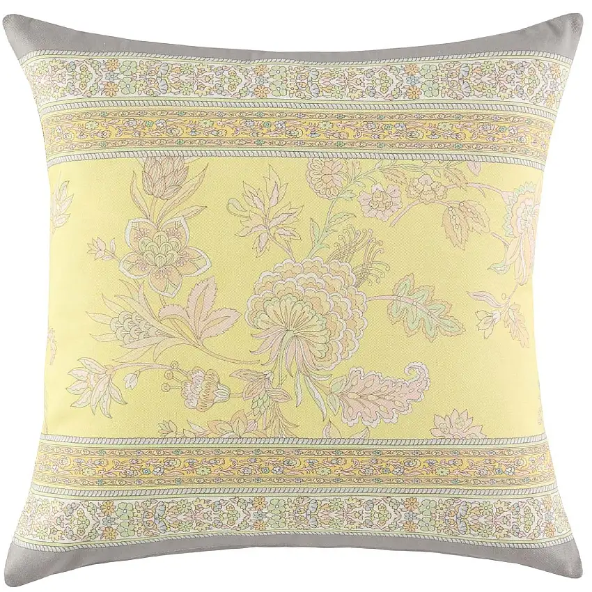 Housse de coussin ROSES INDIENNES
