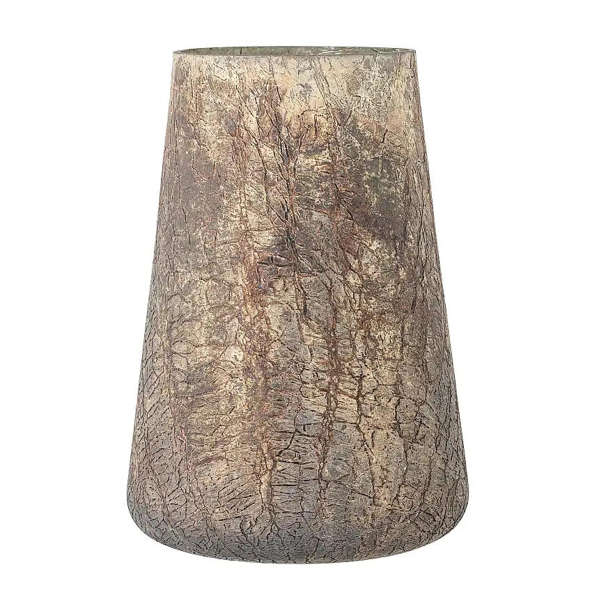 Gine Vase aus recyceltem Glas