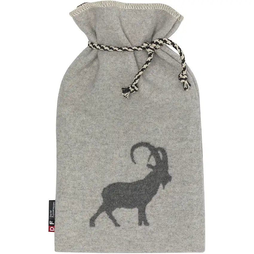 SILVRETTA Steinbock Wärmflasche