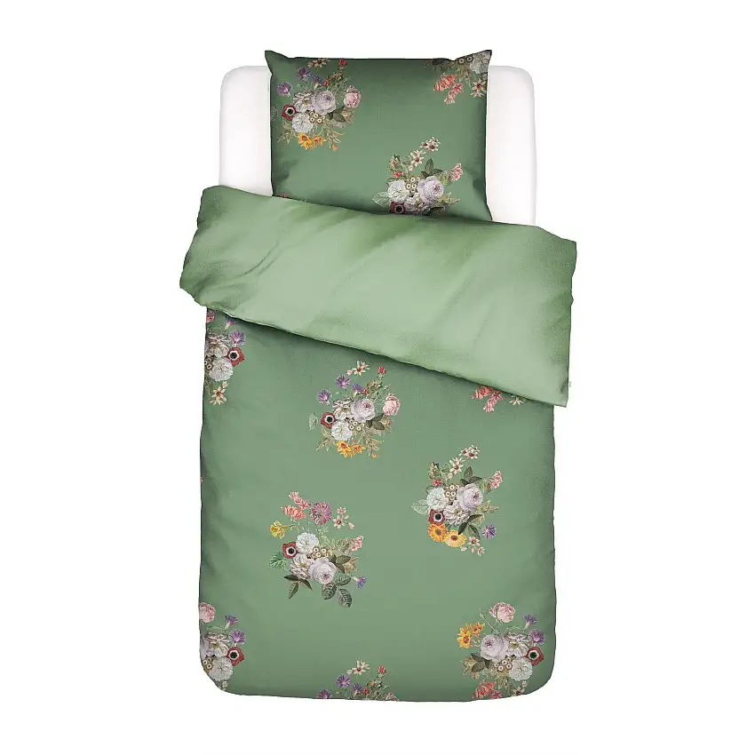 Laurine Bettwäsche-Set aus Baumwoll-Satin