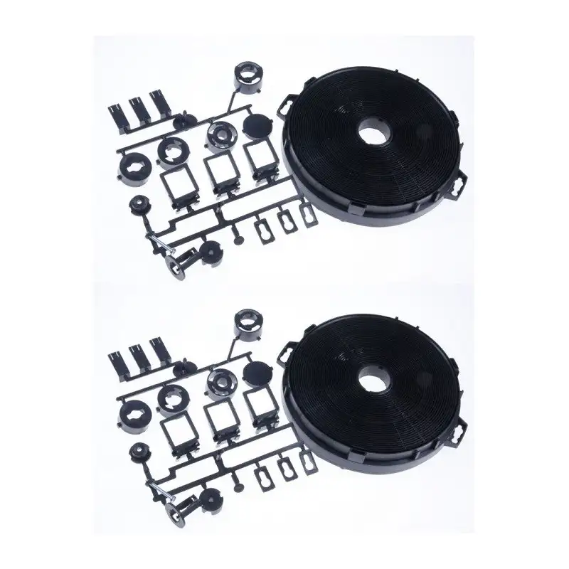 Lot de 2 filtres à charbons Ø210mm pour Hotte AIRLUX CR230