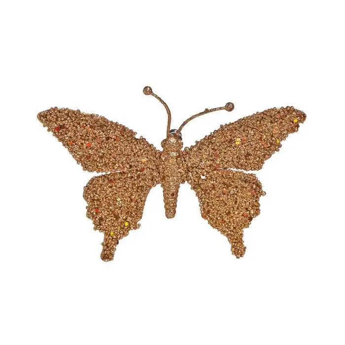 Cosy @ Home Papillon S Clip Cuivre Scintil 18x3x14cm