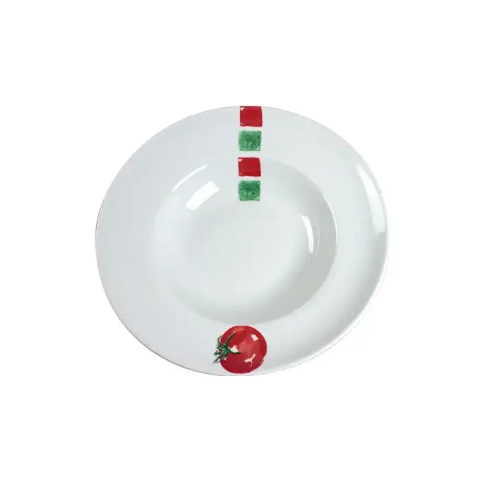Cosy & Trendy Assiette Pasta Tomato D17-27,5xh6cm
