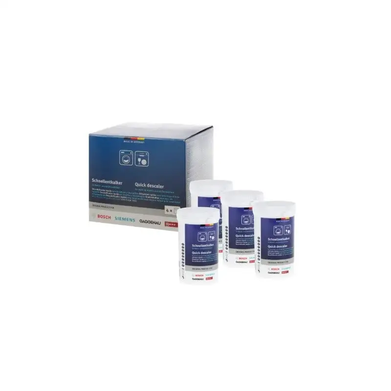 Lot de 4 détartrants pour Lave-vaisselle Bosch 00311922