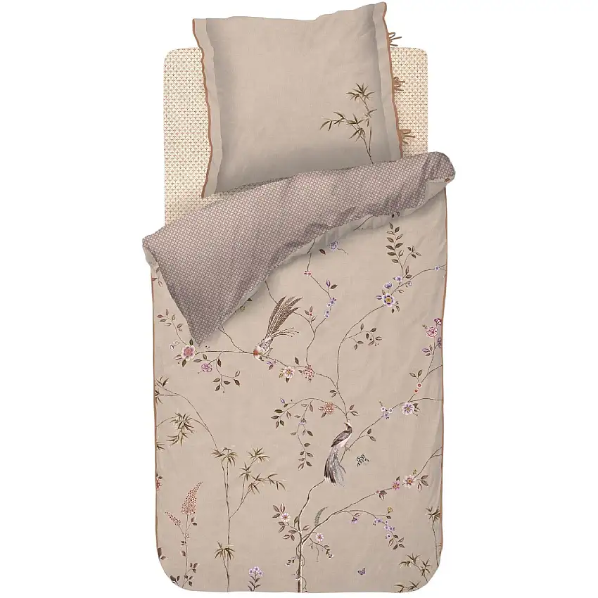 Bamboo Blossom Bettwäsche-Set aus Perkal