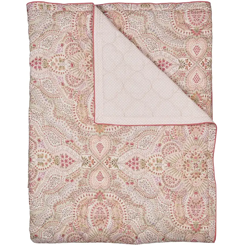 Moon Flower Quilt Decke