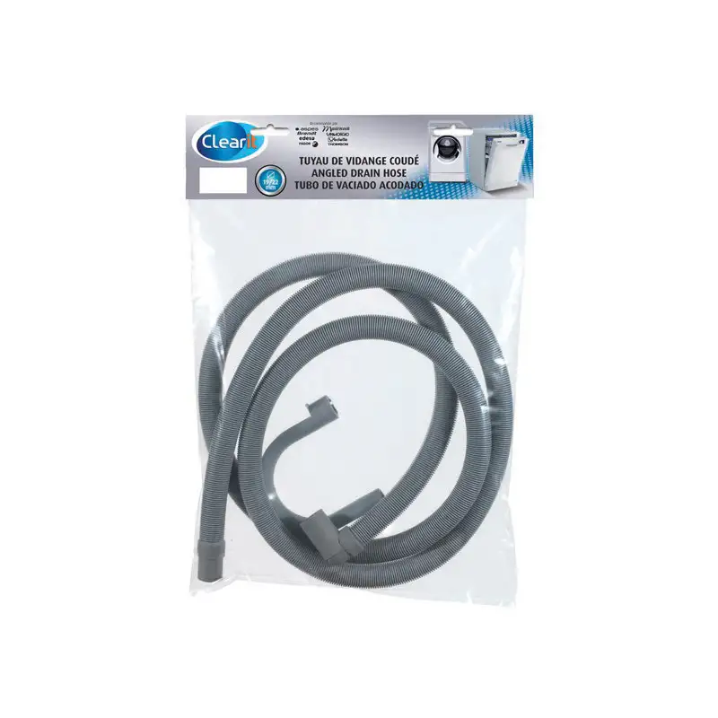 Tuyau de vidange d'eau (2m) standard droit, compatible BRANDT - 51S8694