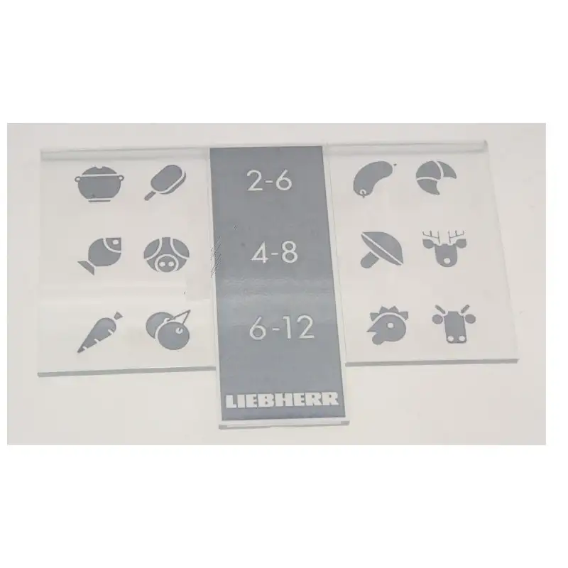 Vitre de Façade pour Réfrigérateur LIEBHERR 7427989